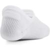 imageUnder Armour Womens Breathe Lite Liner Socks 6Pack100 White  White  Mod Gray