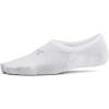 imageUnder Armour Womens Breathe Lite Liner Socks 6Pack100 White  White  Mod Gray