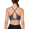 imageUnder Armour Womens Crossback Low Impact Sports Bra044 Downpour Gray   White