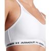 imageUnder Armour Womens Crossback Low Impact Sports Bra100 White   Black