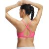 imageUnder Armour Womens Crossback Low Impact Sports Bra672 Super Pink   White
