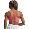 imageUnder Armour Womens Crossback Low Impact Sports Bra672 Super Pink   White
