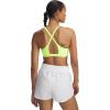 imageUnder Armour Womens Crossback Low Impact Sports Bra731 High Vis Yellow   White