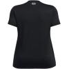 imageUnder Armour Womens Tech Short Sleeve V Neck001 Black   White