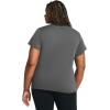 imageUnder Armour Womens Tech Short Sleeve V Neck025 Castlerock   Black