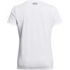 imageUnder Armour Womens Tech Short Sleeve V Neck100 White   Black