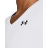 imageUnder Armour Womens Tech Short Sleeve V Neck100 White   Black