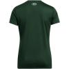 imageUnder Armour Womens Tech Short Sleeve V Neck301 Forest Green   White