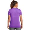 imageUnder Armour Womens Tech Short Sleeve V Neck525 Lavish   White