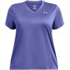 imageUnder Armour Womens Tech Short Sleeve V Neck561 Starlight   Celeste