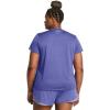 imageUnder Armour Womens Tech Short Sleeve V Neck561 Starlight   Celeste