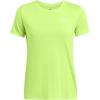 imageUnder Armour Womens Tech Twist Short Sleeve Crew TShirt304 Morph Green   White
