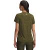 imageUnder Armour Womens Tech Twist Short Sleeve Crew TShirt308 Expedition Green   White