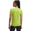 imageUnder Armour Womens Tech Twist Short Sleeve Crew TShirt326 Green Vibe   White