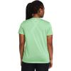 imageUnder Armour Womens Tech Twist Short Sleeve Crew TShirt350 Matrix Green  White  White