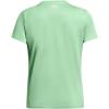 imageUnder Armour Womens Tech Twist Short Sleeve Crew TShirt350 Matrix Green  White  White