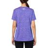 imageUnder Armour Womens Tech Twist Short Sleeve Crew TShirt400 Team Royal  Aero Pink  White