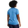 imageUnder Armour Womens Tech Twist Short Sleeve Crew TShirt444 Viral Blue   Black