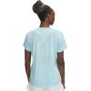 imageUnder Armour Womens Tech Twist Short Sleeve Crew TShirt494 Stream   White