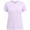 imageUnder Armour Womens Tech Twist Short Sleeve Crew TShirt535 Salt Purple   White