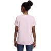 imageUnder Armour Womens Tech Twist Short Sleeve Crew TShirt647 Prime Pink   White