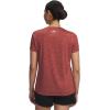 imageUnder Armour Womens Tech Twist Short Sleeve Crew TShirt688 Cinna Red   White