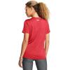 imageUnder Armour Womens Tech Twist Short Sleeve Crew TShirt814 Red Solstice  Coho  White