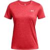 imageUnder Armour Womens Tech Twist Short Sleeve Crew TShirt814 Red Solstice  Coho  White