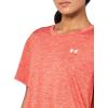imageUnder Armour Womens Tech Twist Short Sleeve Crew TShirt847 Fire   White