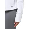 imageUnder Armour womens Movement Full Zip Jacket100 White   Metallic Silver