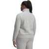 imageUnder Armour womens Rival Fleece Half Zip011 Mod Gray Light Heather   White