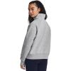 imageUnder Armour womens Rival Fleece Half Zip012 Mod Gray Light Heather   White