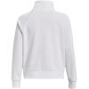 imageUnder Armour womens Rival Fleece Half Zip100 White   Black