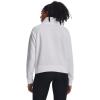 imageUnder Armour womens Rival Fleece Half Zip100 White   Black