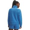 imageUnder Armour womens Rival Fleece Half Zip402 Blue Atlantis Light Heather   Blue Atlantis