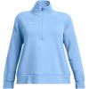 imageUnder Armour womens Rival Fleece Half Zip465 Horizon Blue   White