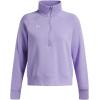 imageUnder Armour womens Rival Fleece Half Zip538 Transparent   White