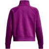 imageUnder Armour womens Rival Fleece Half Zip573 Mystic Magenta   White