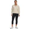 imageUnder Armour womens Rival Fleece Half Zip784 Oatmeal Light Heather   White