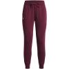 imageUnder Armour womens Rival Fleece Joggers600 Dark Maroon   White