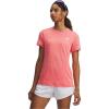 imageUnder Armour Womens Tech Twist Short Sleeve Crew TShirt691 Venom Red   White