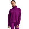 imageUnder Armour womens Rival Fleece Half Zip573 Mystic Magenta   White
