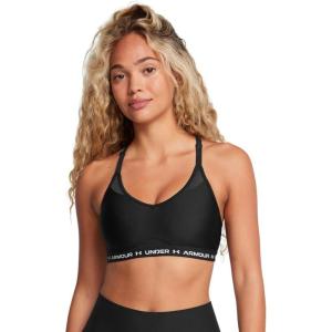 imageUnder Armour Womens Crossback Low Impact Sports Bra001 Black   White