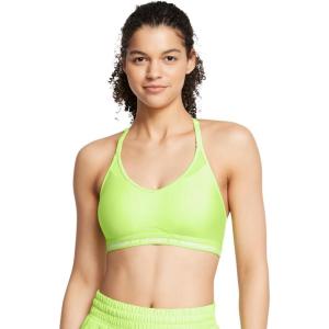 imageUnder Armour Womens Crossback Low Impact Sports Bra304 Morph Green   White
