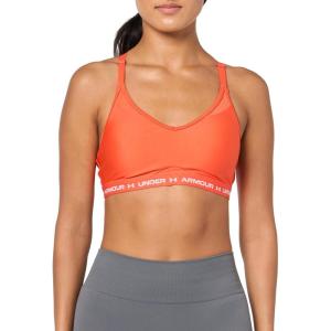 imageUnder Armour Womens Crossback Low Impact Sports Bra847 Fire   White