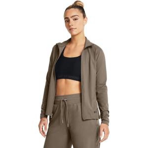 imageUnder Armour Womens Motion Jacket200 Taupe Dusk   Black