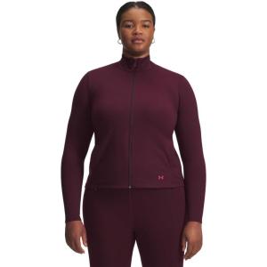 imageUnder Armour Womens Motion Jacket600 Dark Maroon   Fuchsia Dusk