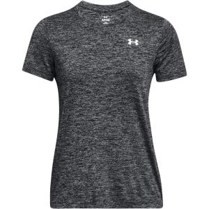 imageUnder Armour Womens Tech Twist Short Sleeve Crew TShirt001 Black   White