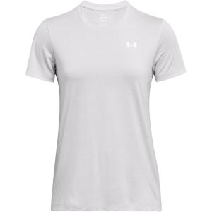 imageUnder Armour Womens Tech Twist Short Sleeve Crew TShirt014 Halo Gray  White  White