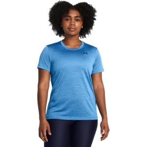 imageUnder Armour Womens Tech Twist Short Sleeve Crew TShirt444 Viral Blue   Black